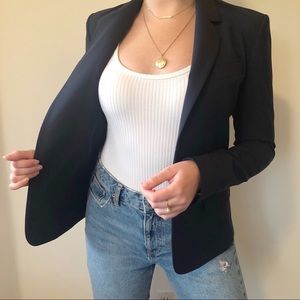 Theory Wool Gabe Navy Blazer